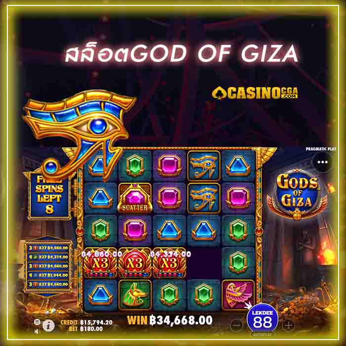 God of Giza การลงทุนบนโลกออนไลน์ ที่เป็นกระแสมาแรง